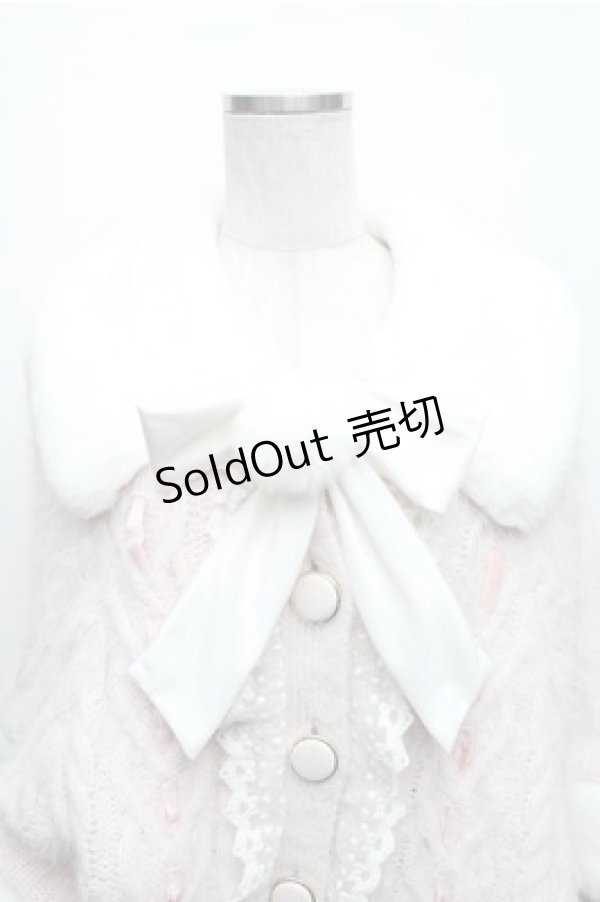 画像3: LIZ LISA / ポンポンファーニットポンチョ 0 ピンク S-26-01-26-009-LO-CO-HR-ZS (3)