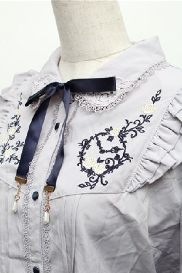 画像3: axes femme / 【my axes】ブラウス  ラベンダー S-26-01-26-017-AX-BL-AS-ZS (3)