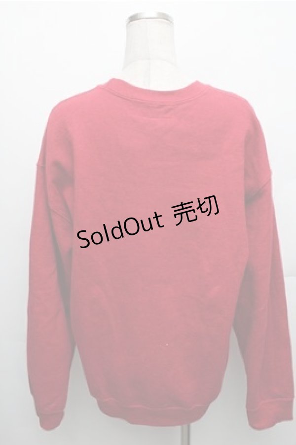 画像2: MILKBOY / EAT ME スウェット M 赤 S-26-01-26-021-MB-TO-HR-ZS (2)