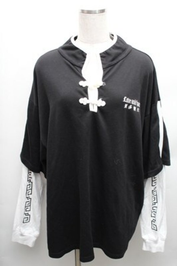 画像1: PUNK / トップス  黒 S-26-01-26-023-PU-CO-AS-ZS (1)