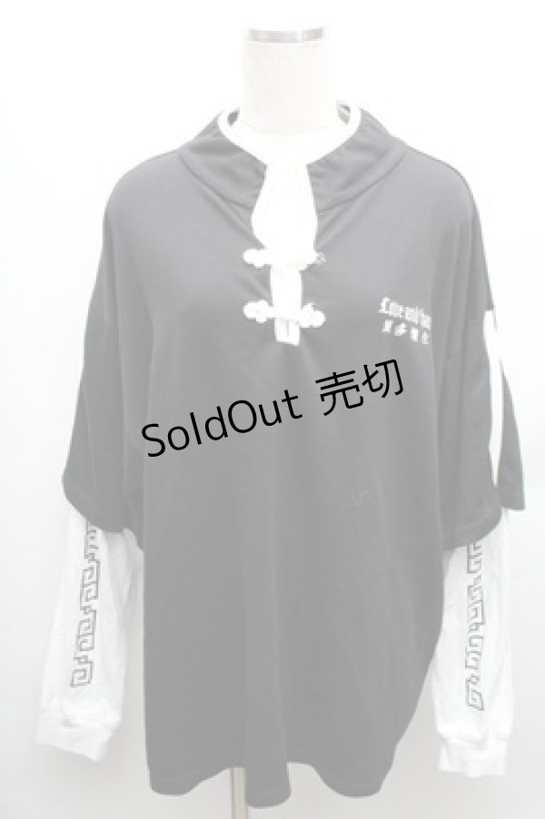 画像1: PUNK / トップス  黒 S-26-01-26-023-PU-CO-AS-ZS (1)