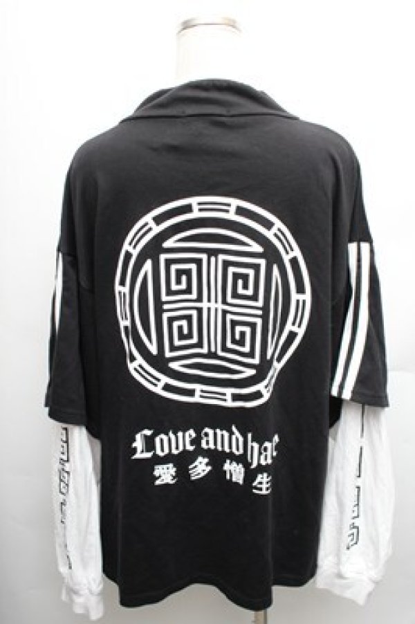 画像2: PUNK / トップス  黒 S-26-01-26-023-PU-CO-AS-ZS (2)