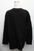 画像2: NieR Clothing / だるまシエル ロンT XL 黒 S-26-01-26-026-PU-TO-TE-ZS (2)