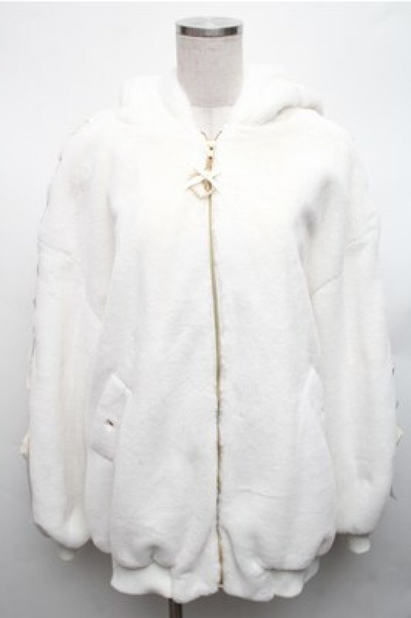 画像1: LIZ LISA / うさみみフードファーブルゾン 0 オフ S-26-01-26-032-LO-CO-HR-ZS (1)