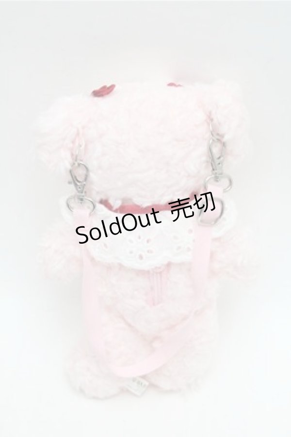 画像2: BABY,THE STARS SHINE BRIGHT / くまくみゃBagミニミニ  ピンク S-26-01-27-005-BA-BG-AS-ZS (2)