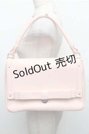 画像: Maison de FLEUR / ダブルリボンフラップバッグ  ピンク S-26-01-27-035-LO-BG-AS-ZS