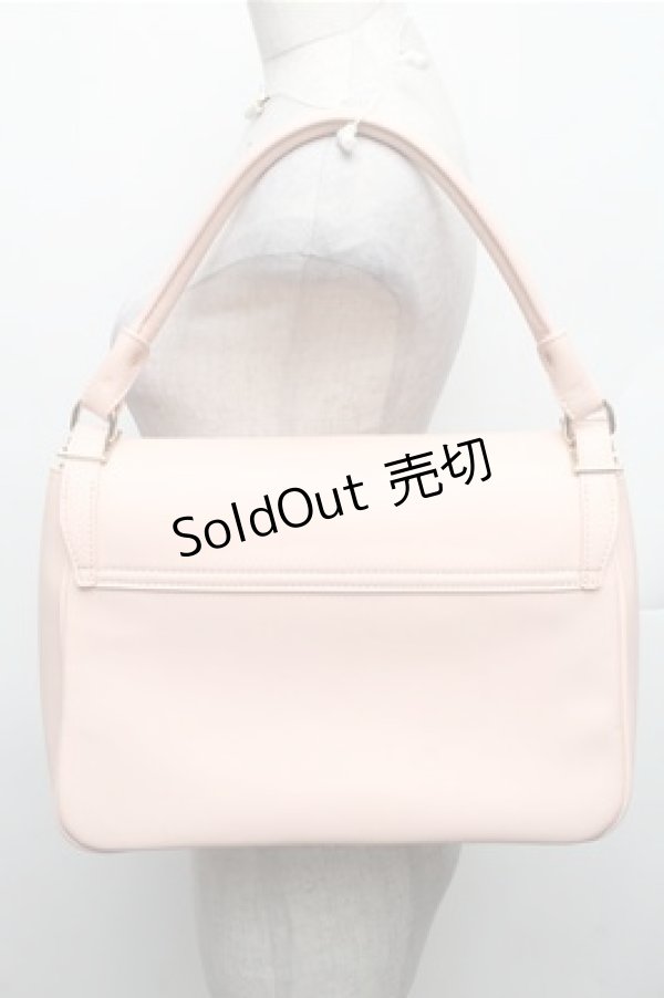 画像2: Maison de FLEUR / ダブルリボンフラップバッグ  ピンク S-26-01-27-035-LO-BG-AS-ZS (2)