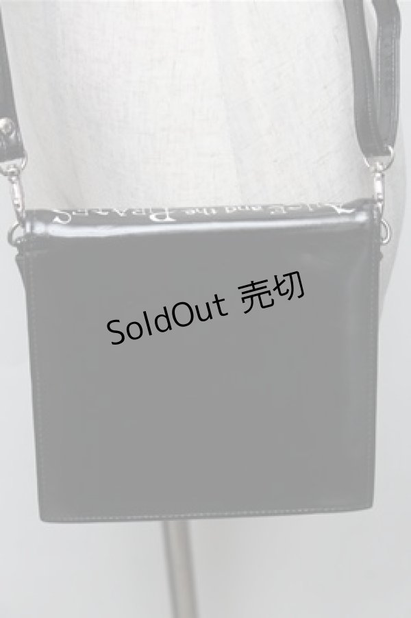 画像2: ALICE and the PIRATES / ミニフェアリーテールポシェット  黒 S-26-01-27-038-PA-BG-AS-ZS (2)