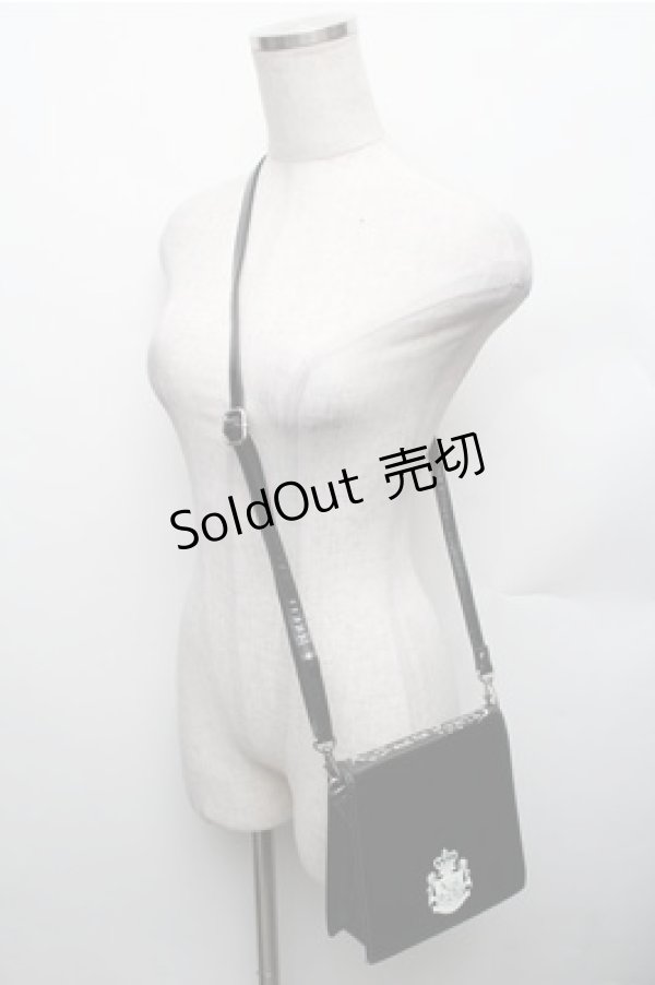 画像3: ALICE and the PIRATES / ミニフェアリーテールポシェット  黒 S-26-01-27-038-PA-BG-AS-ZS (3)