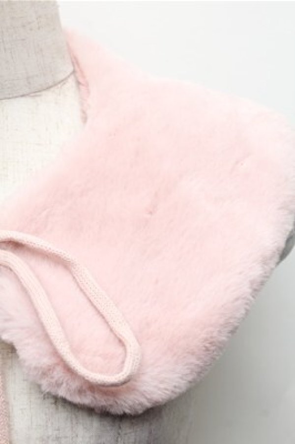 画像2: m petit by misako / ファーティペット  ピンク S-26-01-27-039-LO-ZA-HR-ZS (2)