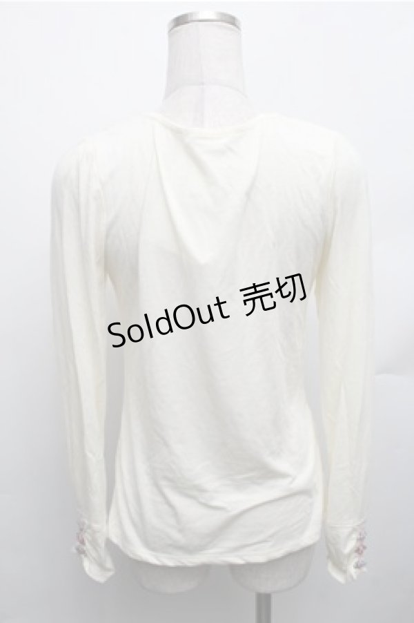 画像2: axes femme / ガーデンインナープルオーバー M 生成り S-26-01-27-042-AX-TO-TE-ZS (2)