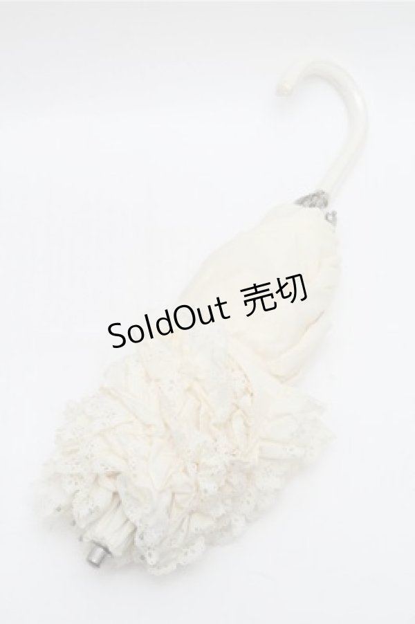 画像1: BABY,THE STARS SHINE BRIGHT / BABYフリル折りたたみ傘  オフ S-26-01-27-009-BA-ZA-AS-ZS (1)