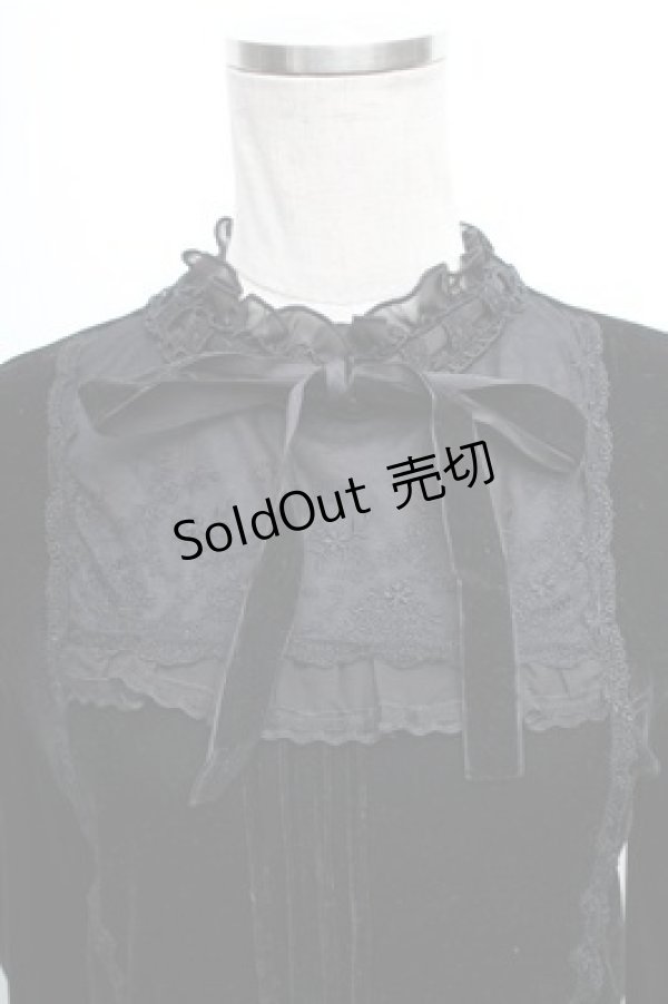 画像3: axes femme / ベロアプルオーバー M 黒 S-26-01-27-059-AX-TO-TE-ZS (3)