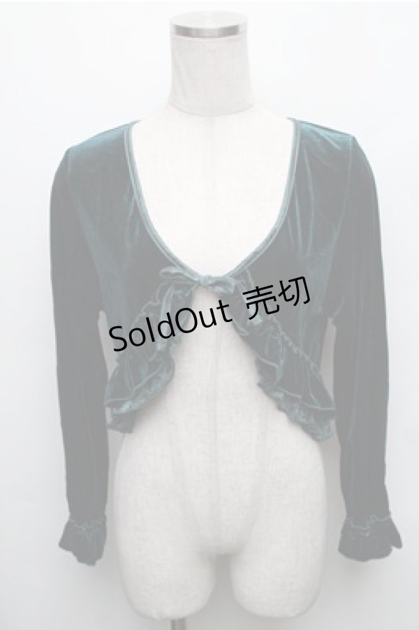 画像4: axes femme / ベロアカットソー  からし S-26-01-27-061-AX-TO-AS-ZS (4)