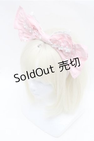 画像: BABY,THE STARS SHINE BRIGHT / リボンカチューシャ  ピンク S-26-01-27-015-BA-AC-AS-ZS