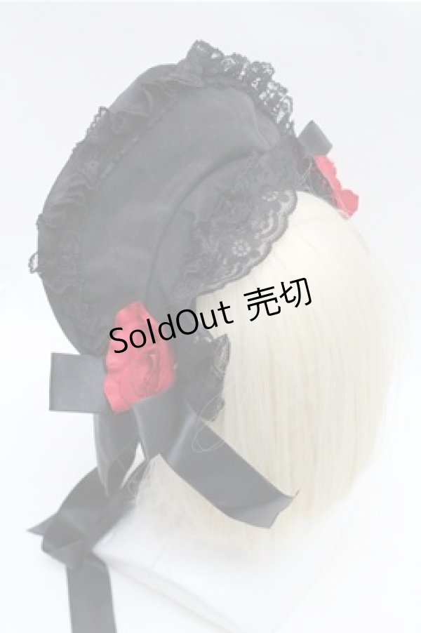 画像3: Triple fortune / /ヘッドドレス  黒 S-26-01-27-021-EL-AC-AS-ZS (3)