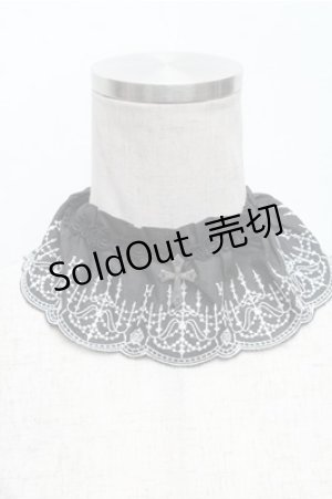 画像: Moi-meme-Moitie / シャンデリアレースチョーカー  黒 S-26-01-27-027-MO-ZA-AS-ZS