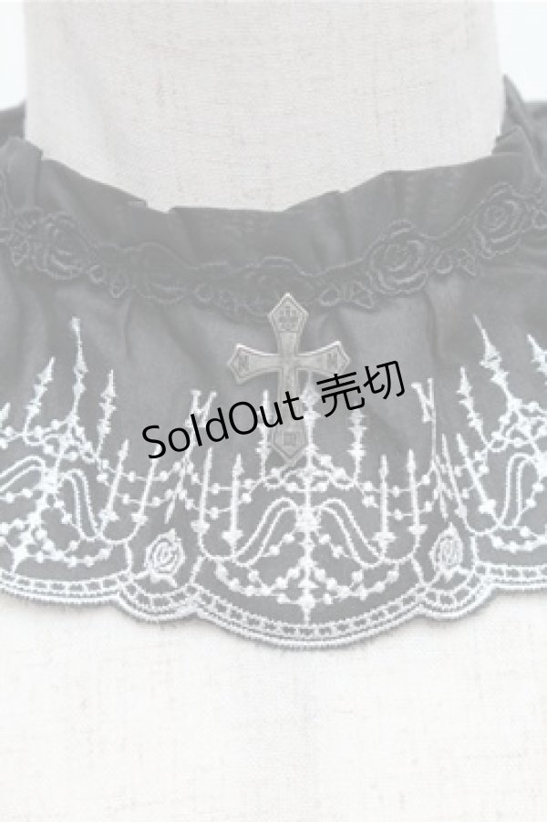 画像2: Moi-meme-Moitie / シャンデリアレースチョーカー  黒 S-26-01-27-027-MO-ZA-AS-ZS (2)