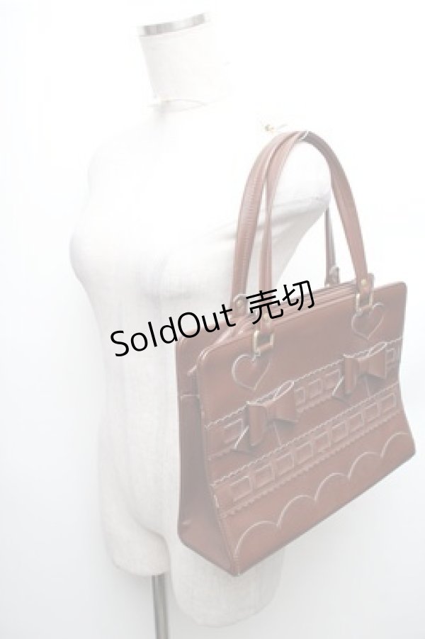 画像5: BABY,THE STARS SHINE BRIGHT / ハーティハート2こリボンバッグ  ブラウン S-26-01-27-031-BA-BG-AS-ZS (5)