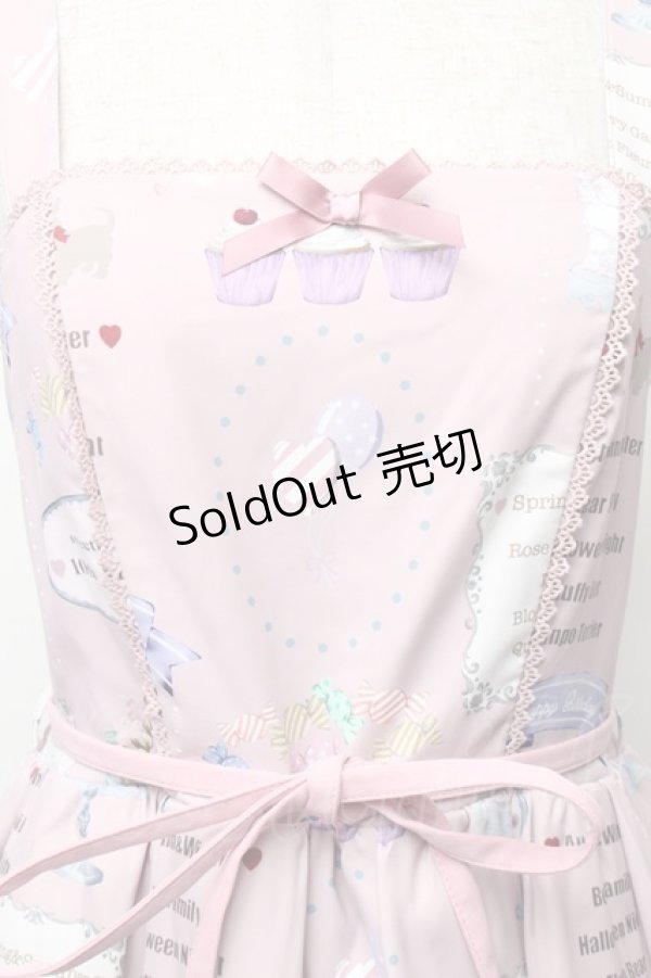 画像3: axes femme kawaii / 10thアニバーサリージャンパースカート M ピンク S-26-01-28-036-AX-OP-TE-ZS (3)