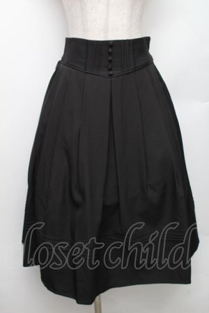 画像: axes femme / クラシカルスカート M 黒 S-26-01-28-053-AX-SK-TE-ZS