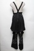 画像2: Amavel / Gothic Punk Nostalgic レッグカバーショートパンツ  黒 S-26-01-28-057-CA-PA-HR-ZS (2)