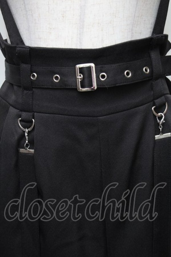 画像3: Amavel / Gothic Punk Nostalgic レッグカバーショートパンツ  黒 S-26-01-28-057-CA-PA-HR-ZS (3)