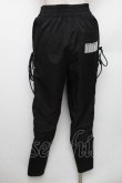 画像2: NieR Clothing / サイド編み上げパンツ F 黒 S-26-01-28-059-PU-PA-TE-ZS (2)