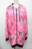 画像1: NieR Clothing / LONG LENGTH ZIP OUTER【マイメロディ×NieRちゃん】 F ピンク S-26-01-28-008-PU-TO-TE-ZS (1)