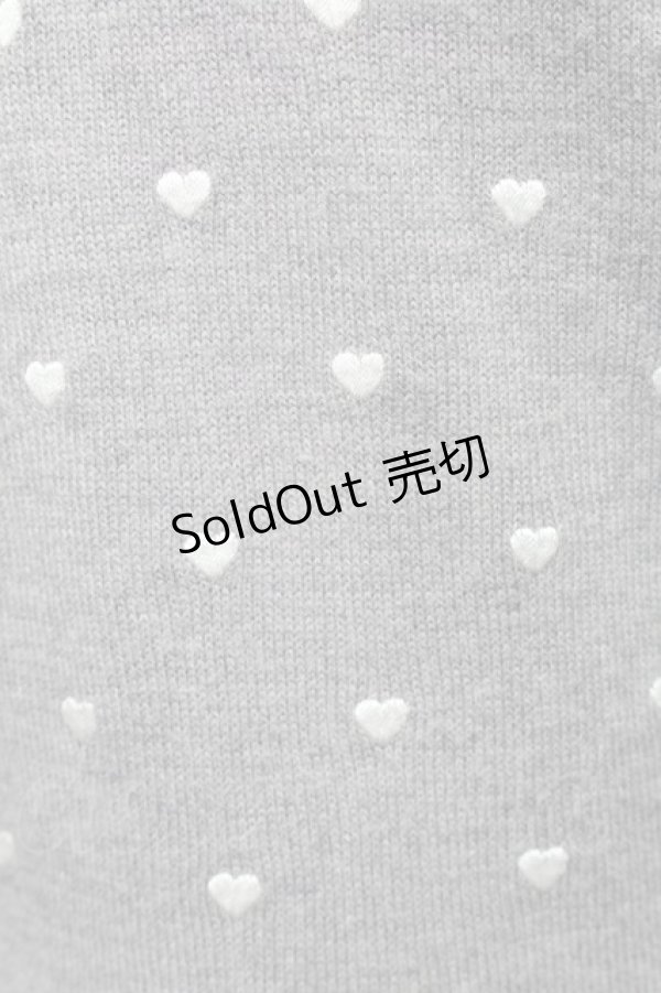 画像3: LOLITA / ハートタートルニット  グレー S-26-01-28-009-LO-TO-HR-ZS (3)