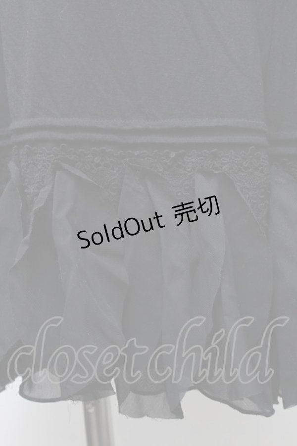 画像3: axes femme / カットワンピース  黒 S-26-01-28-018-AX-OP-AS-ZS (3)