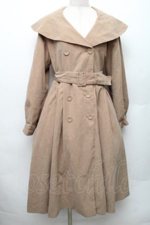 画像: an another angelus / ダブルボタンコート F ベージュ S-26-01-28-024-CA-CO-TE-ZS