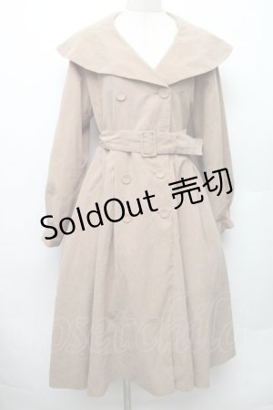 画像: an another angelus / ダブルボタンコート F ベージュ S-26-01-28-024-CA-CO-TE-ZS