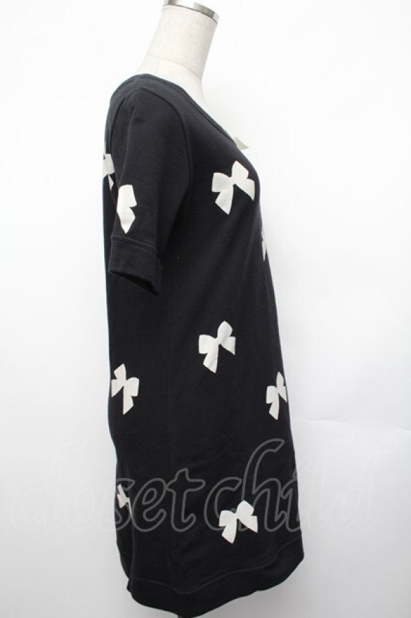 画像3: MILK / リボンワンピース  黒 S-26-01-29-032-ML-SK-AS-ZS (3)