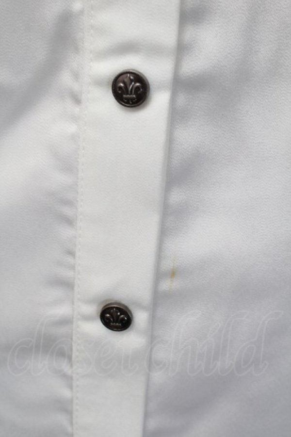 画像4: 星箱Works / ミッドナイトスターオフショルダー半袖ブラウス  白 S-26-01-29-034-0-BL-HR-ZS (4)