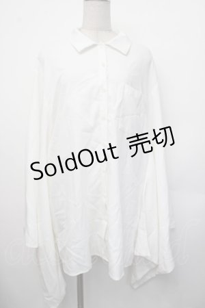 画像: IRO+IRO / 着物袖ブラウス  白 S-26-01-29-035-LO-BL-AS-ZS