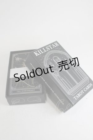 画像: KILLSTAR / タロットカード  黒 S-26-01-29-005-PU-ZA-HR-ZS