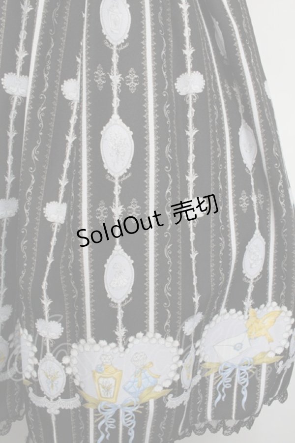 画像5: metamorphose / 思い出のすずらんリボンジャンパースカート  グレー S-26-01-29-042-ME-OP-AS-ZS (5)