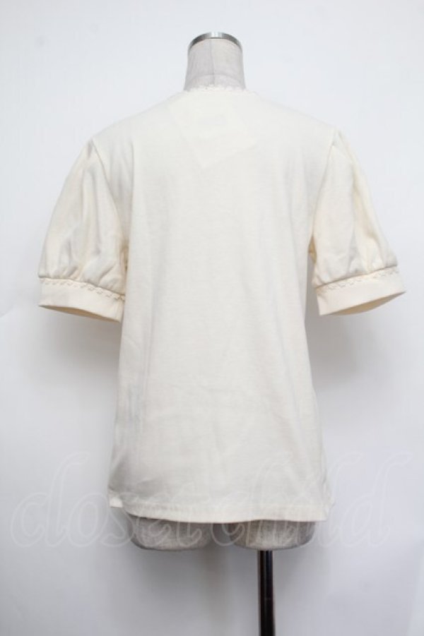 画像3: axes femme POETIQUE / きらめく花園刺繍カットプルオーバー  オフ S-26-01-29-045-AX-TO-AS-ZS (3)