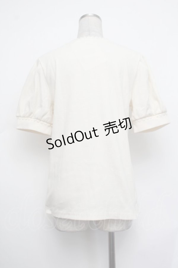 画像3: axes femme POETIQUE / きらめく花園刺繍カットプルオーバー  オフ S-26-01-29-045-AX-TO-AS-ZS (3)