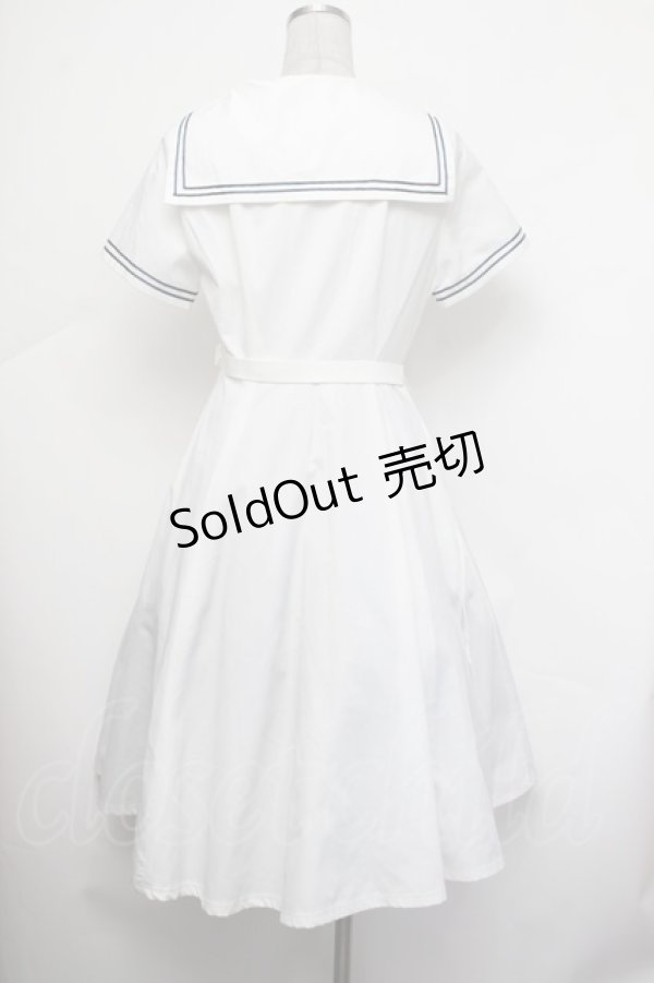 画像2: MILK / marine ドレス  白 S-26-01-29-047-ML-OP-AS-ZS (2)