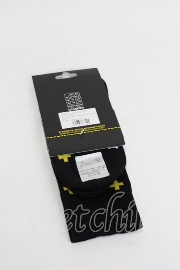 画像2: Dr.Martens （Getta Grip） / 靴下  黒 S-26-01-29-001-PU-ZA-AS-ZS (2)