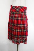 画像2: Jane Marple / チェックスカート  赤 S-26-01-29-059-JM-SK-AS-ZS (2)