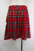 画像3: Jane Marple / チェックスカート  赤 S-26-01-29-059-JM-SK-AS-ZS (3)