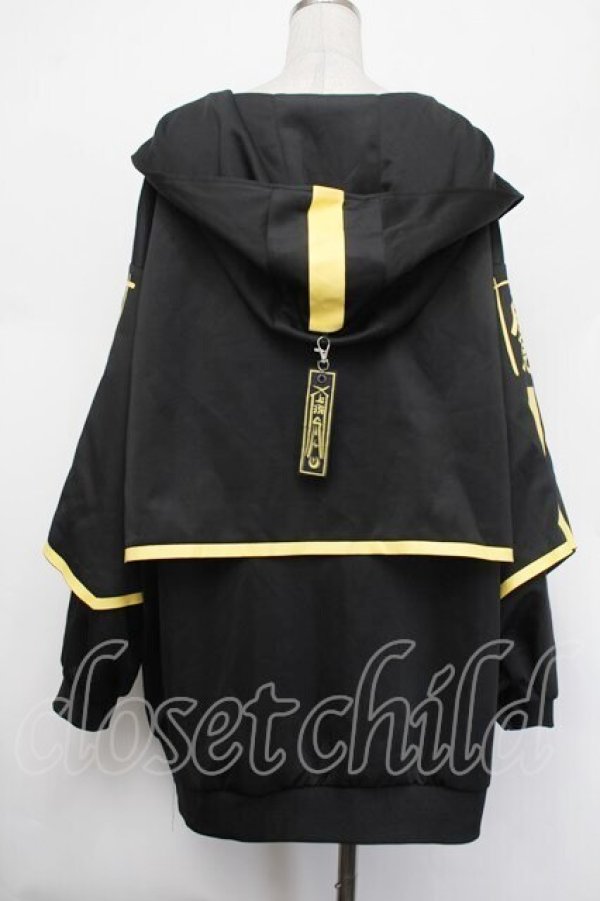 画像2: HOTDRY SIS / 雷鳴　堕天使界隈リフレクタージャージパーカー  黒ｘ? S-26-01-29-064-PU-TO-AS-ZS (2)