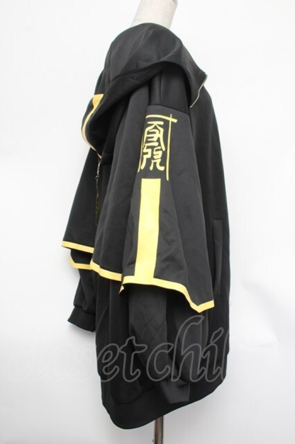 画像4: HOTDRY SIS / 雷鳴　堕天使界隈リフレクタージャージパーカー  黒ｘ? S-26-01-29-064-PU-TO-AS-ZS (4)