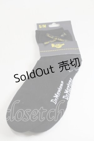 画像: Dr.Martens （Getta Grip） / 靴下  黒 S-26-01-29-002-PU-ZA-AS-ZS