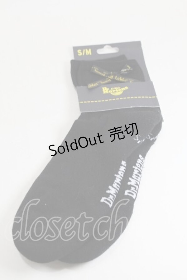 画像1: Dr.Martens （Getta Grip） / 靴下  黒 S-26-01-29-002-PU-ZA-AS-ZS (1)