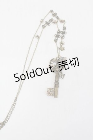 画像: axes femme / 鍵モチーフネックレス   S-26-01-29-014-AX-CO-HR-ZS