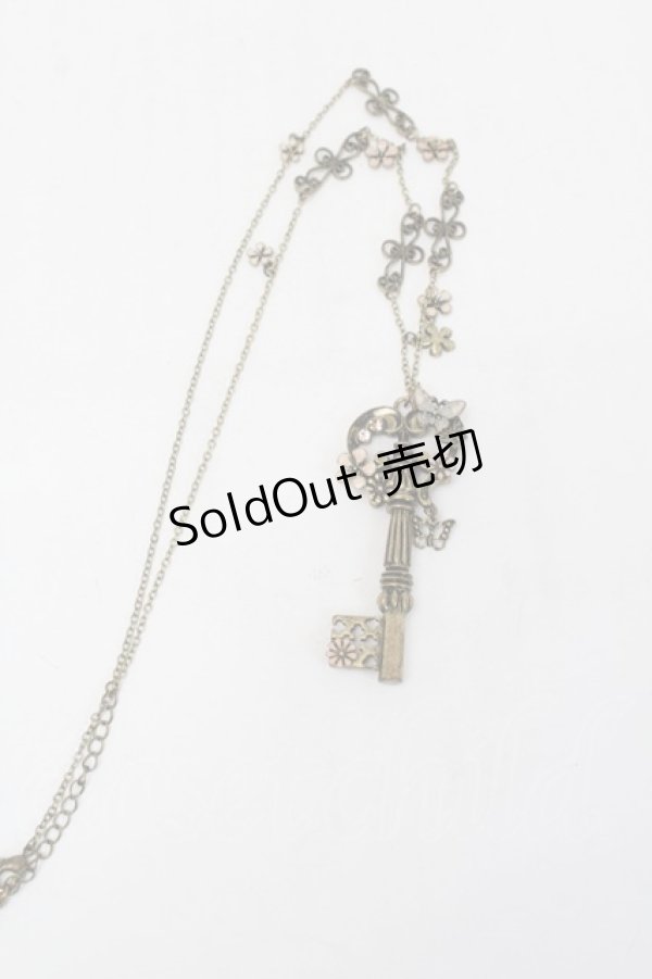 画像1: axes femme / 鍵モチーフネックレス   S-26-01-29-014-AX-CO-HR-ZS (1)